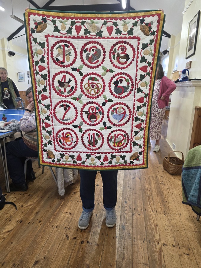 Jackie - 18th months in the making, finally a quilt for herself